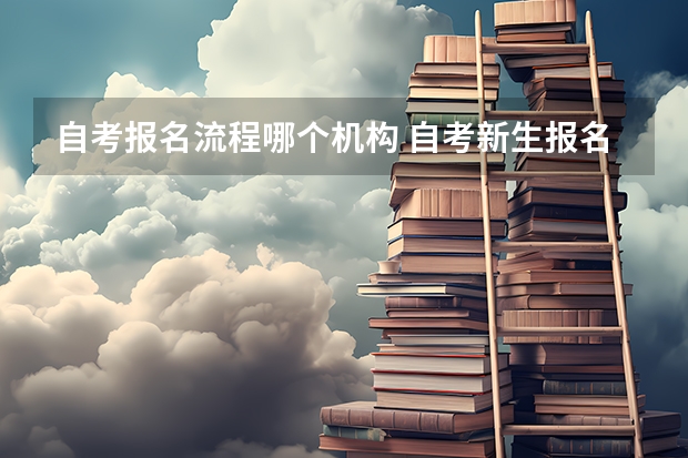 自考报名流程哪个机构 自考新生报名流程是什么？