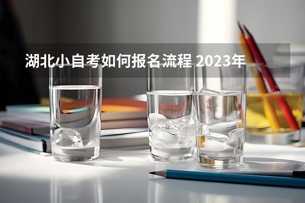 湖北小自考如何报名流程 2023年湖北的自考本科怎么报名？附自考详细流程