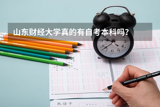 山东财经大学真的有自考本科吗？